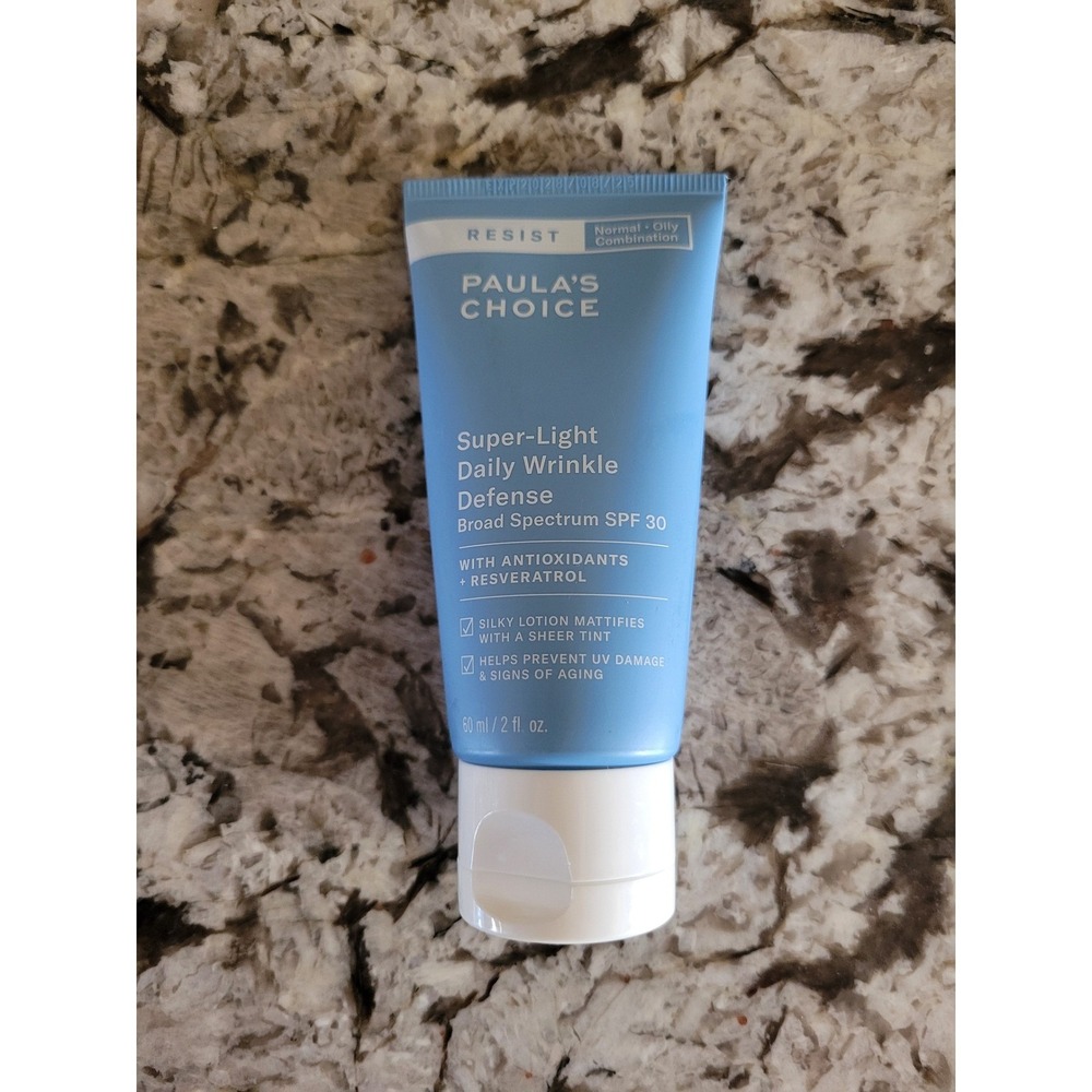 Paula's Choice Super Light Daily Wrinkle Defense 2 oz SPF 30 Matte Tinted 08/28